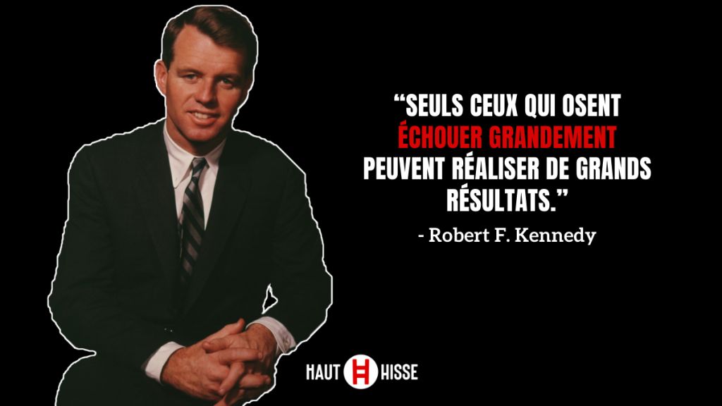 Robert F Kennedy quote high