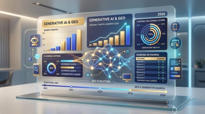 Tableau de bord SEO et IA Générative 2026