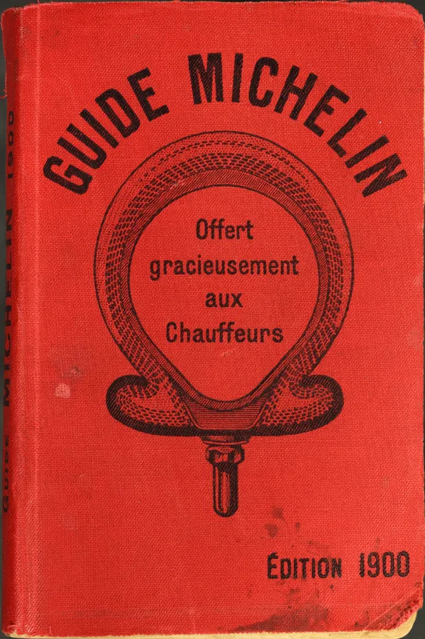 Le premier guide Michelin de 1900 offert aux automobilistes